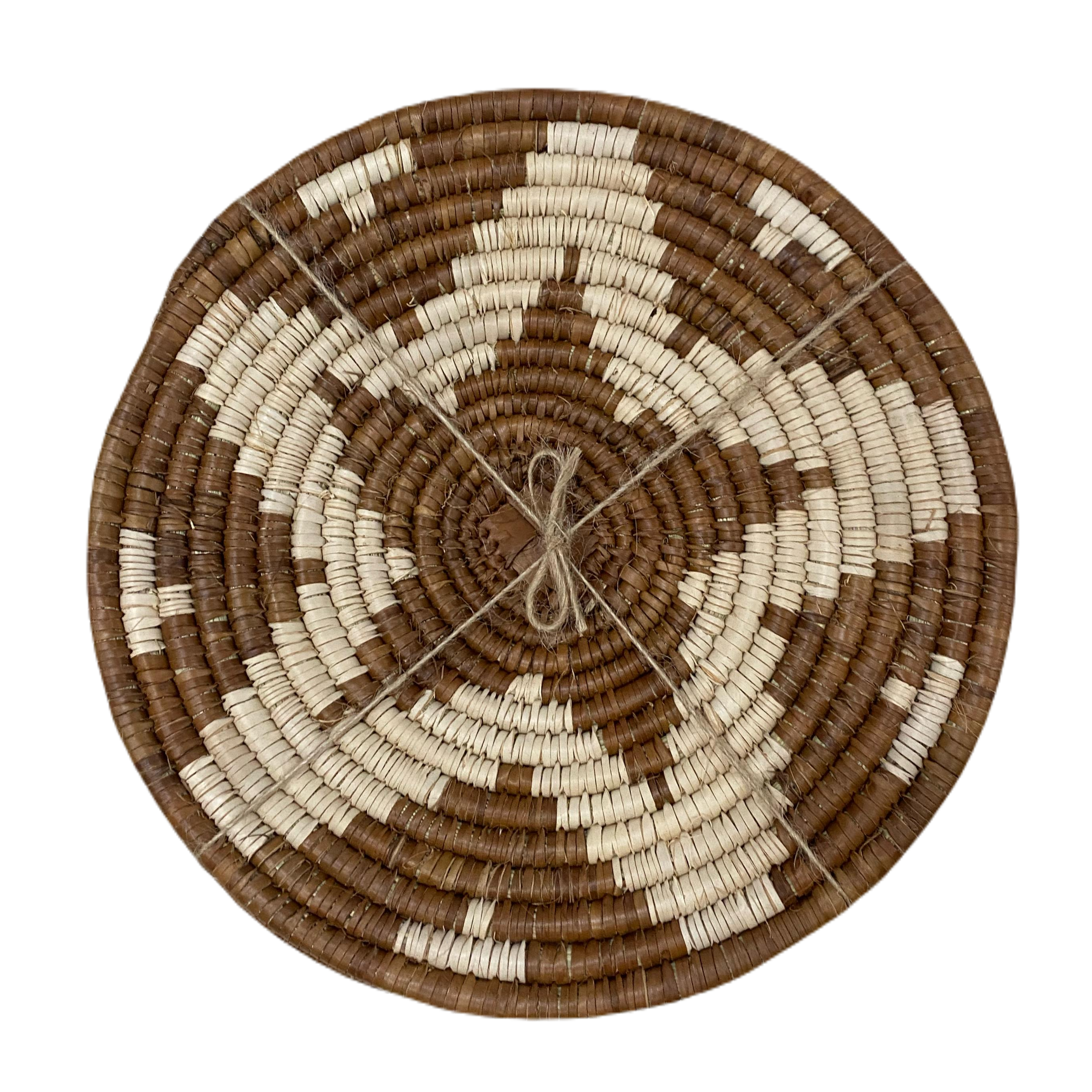 Hand Woven Ilala Palm Placemats (Brown - 4 Pack)