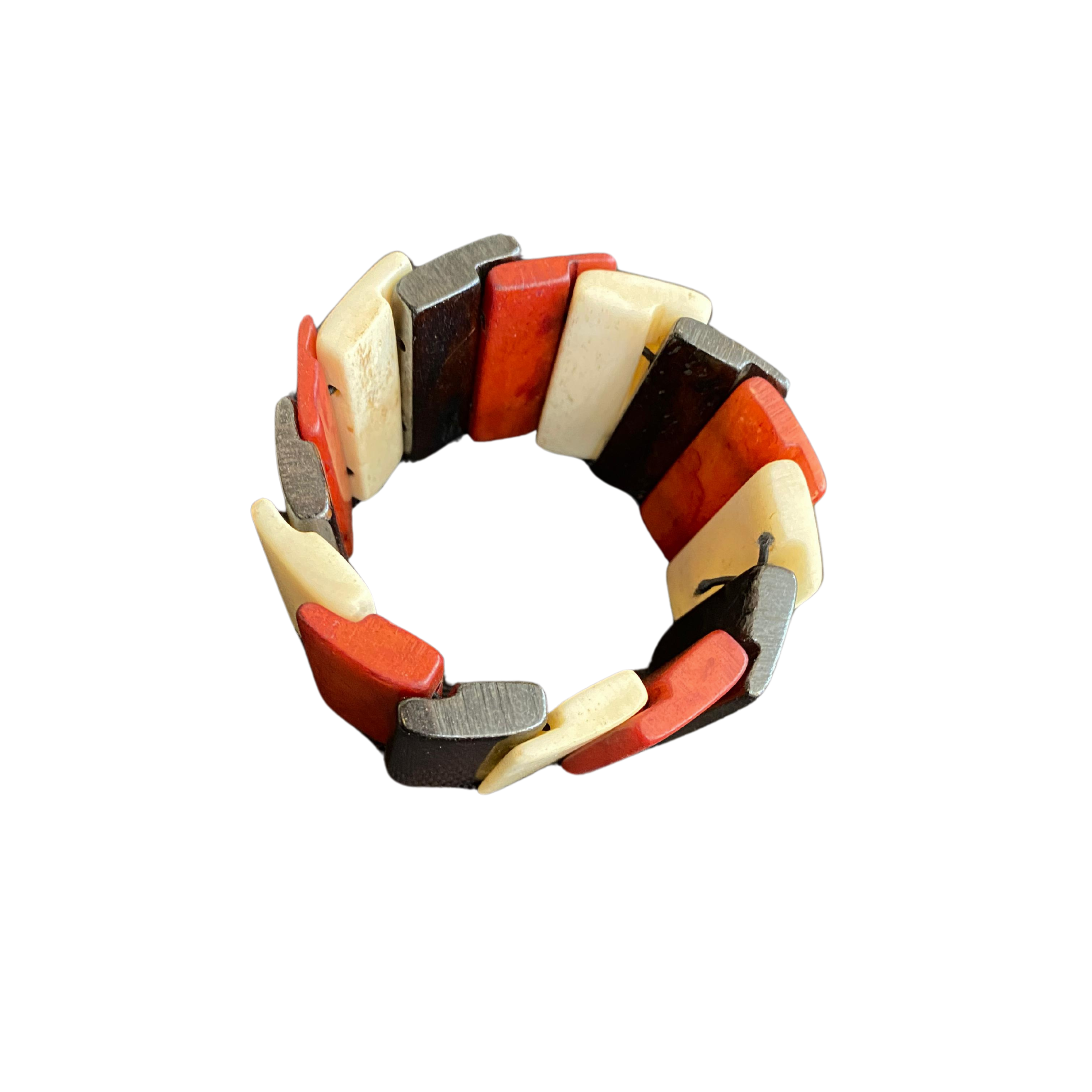 Moochi Tri Colour Bone Bracelet