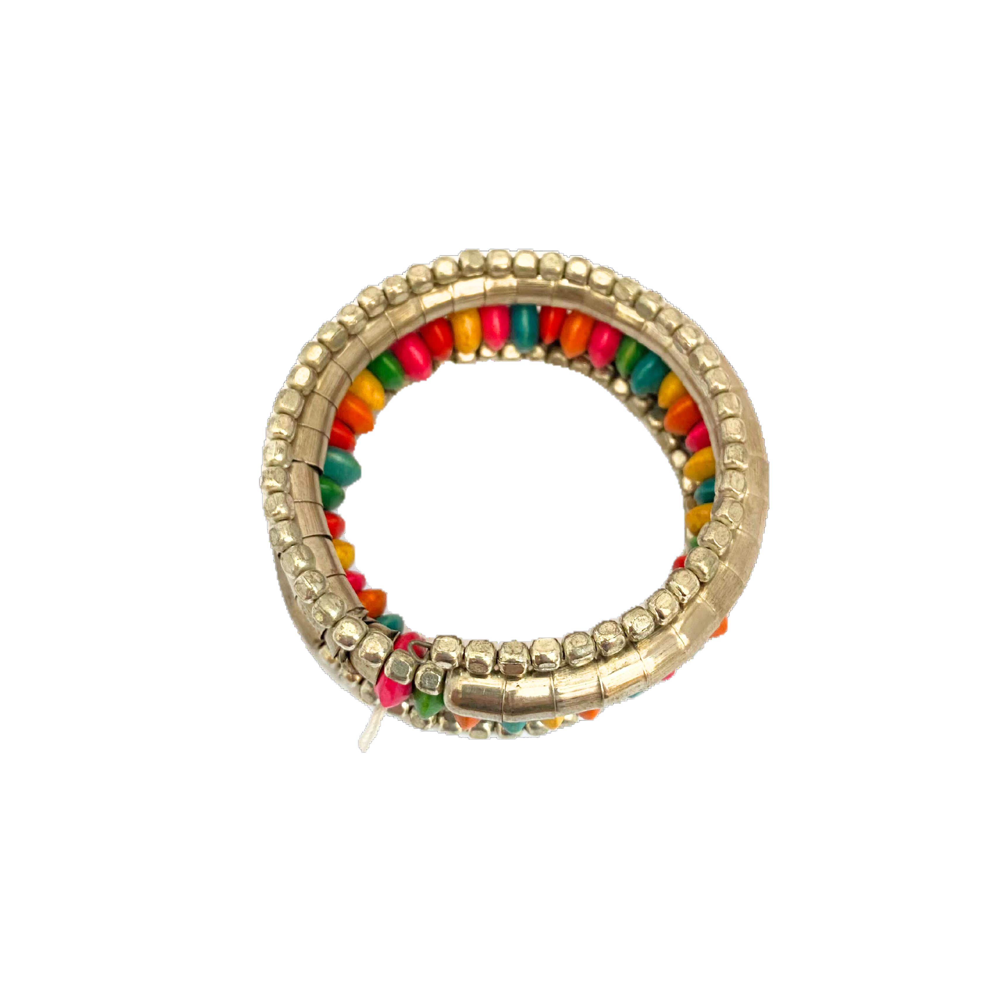 Tina Colourful Spiral Bangle