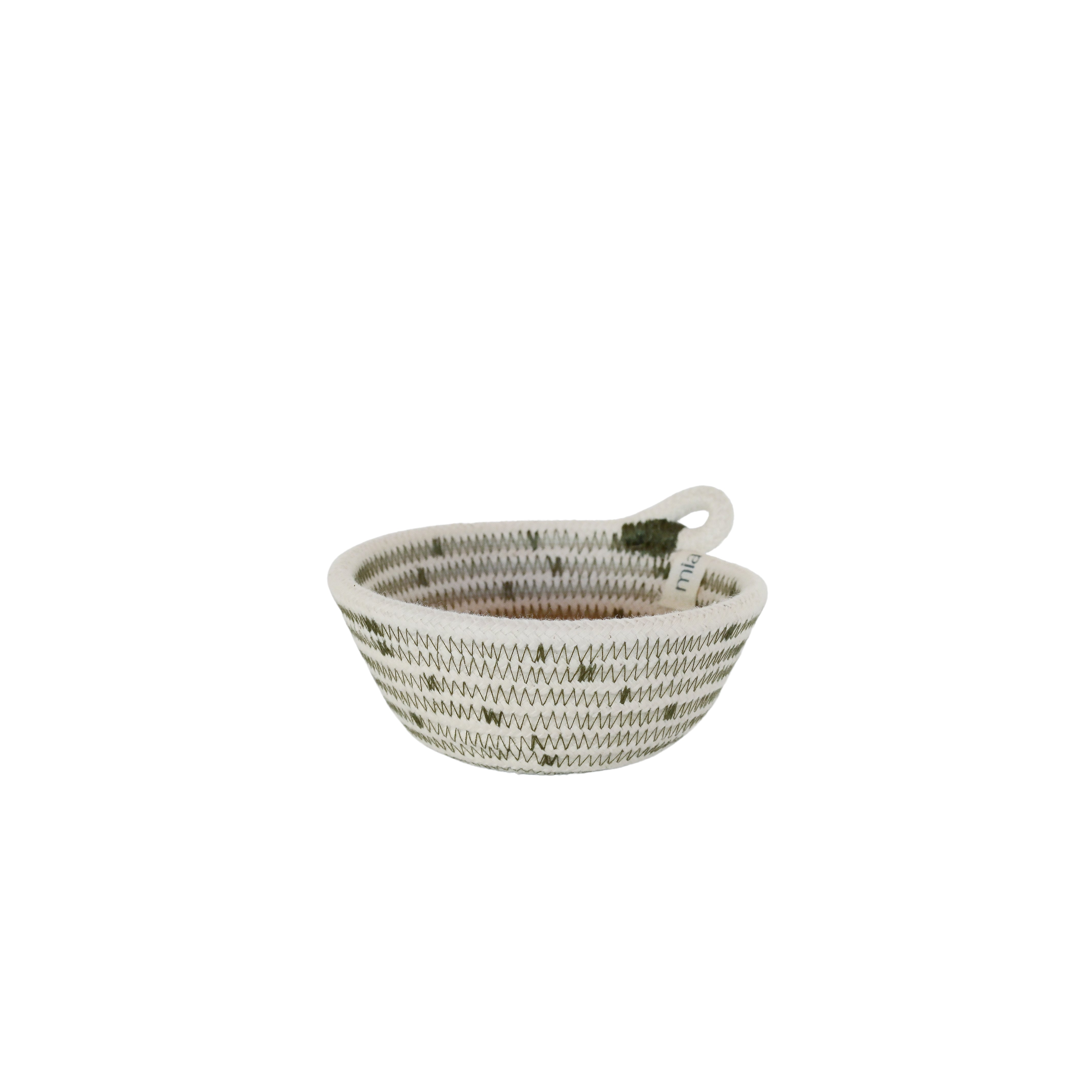 Cotton Woven Petite Trinket Bowl(XXS)