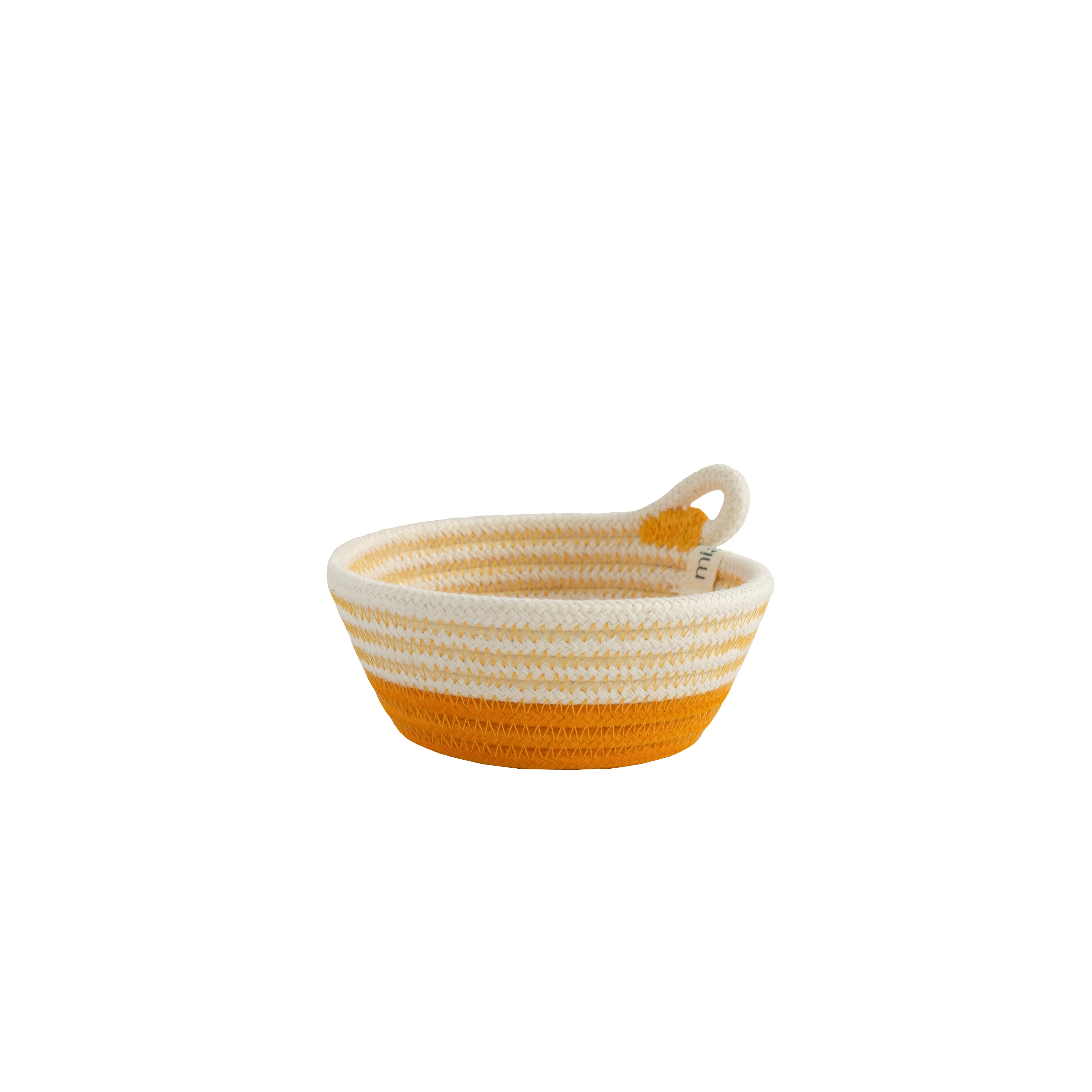 Cotton Woven Petite Trinket Bowl(XXS)