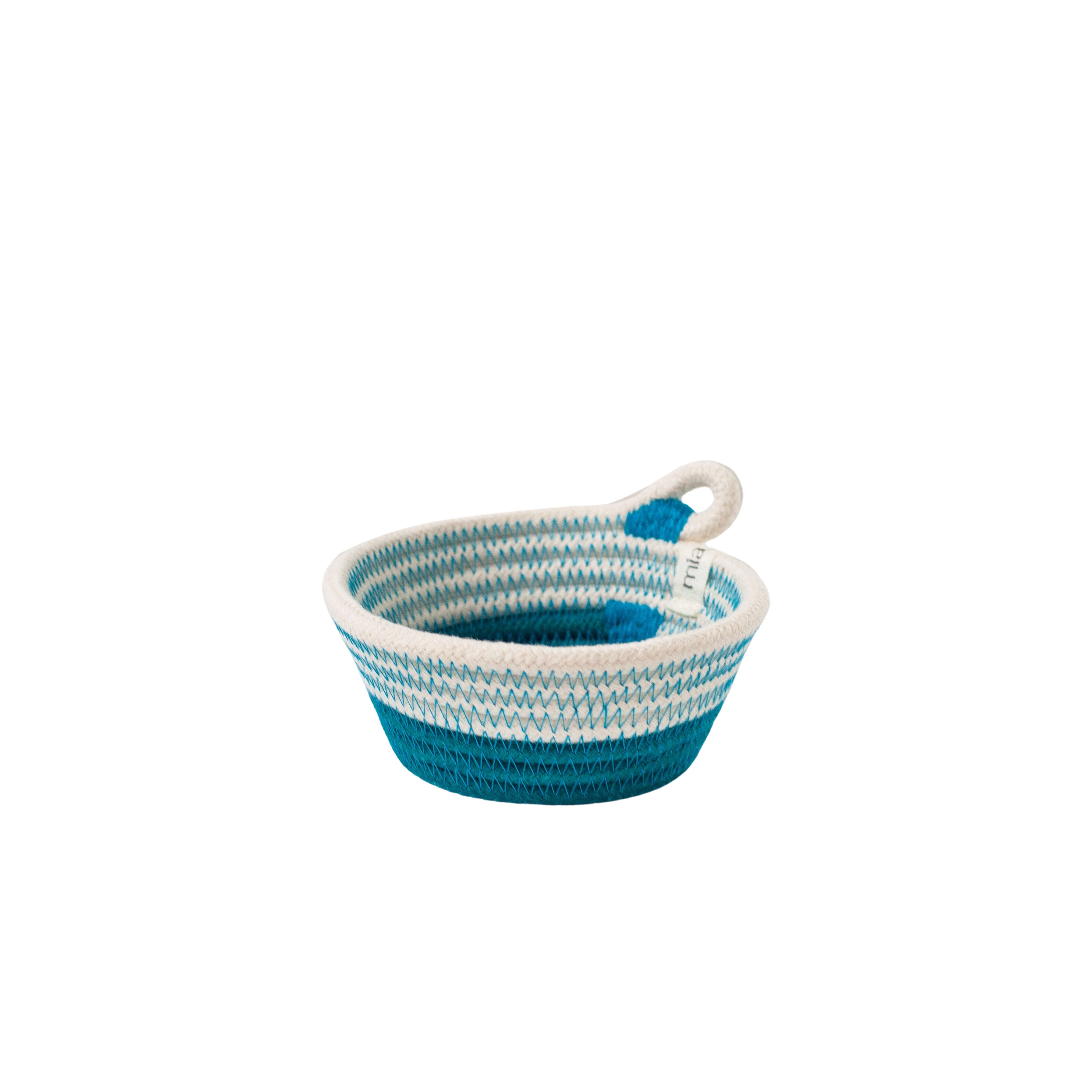 Cotton Woven Petite Trinket Bowl(XXS)