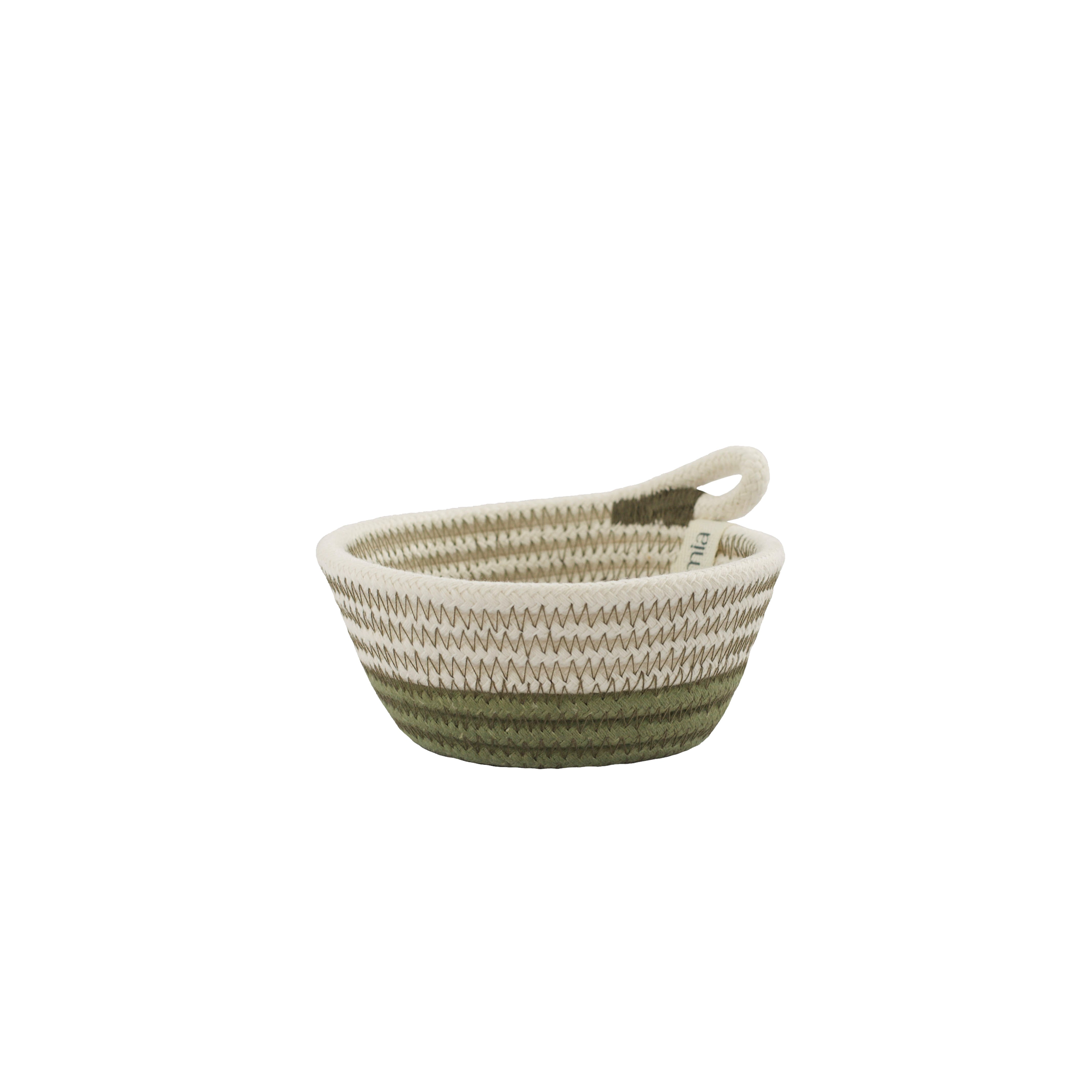 Cotton Woven Petite Trinket Bowl(XXS)