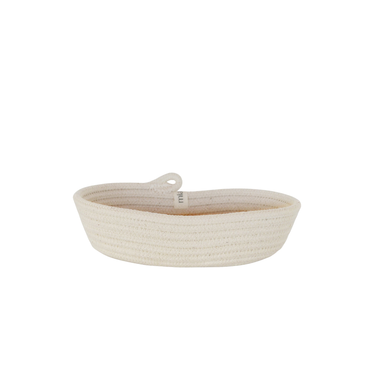 Cotton Woven Petite Oval Basket(XXS)