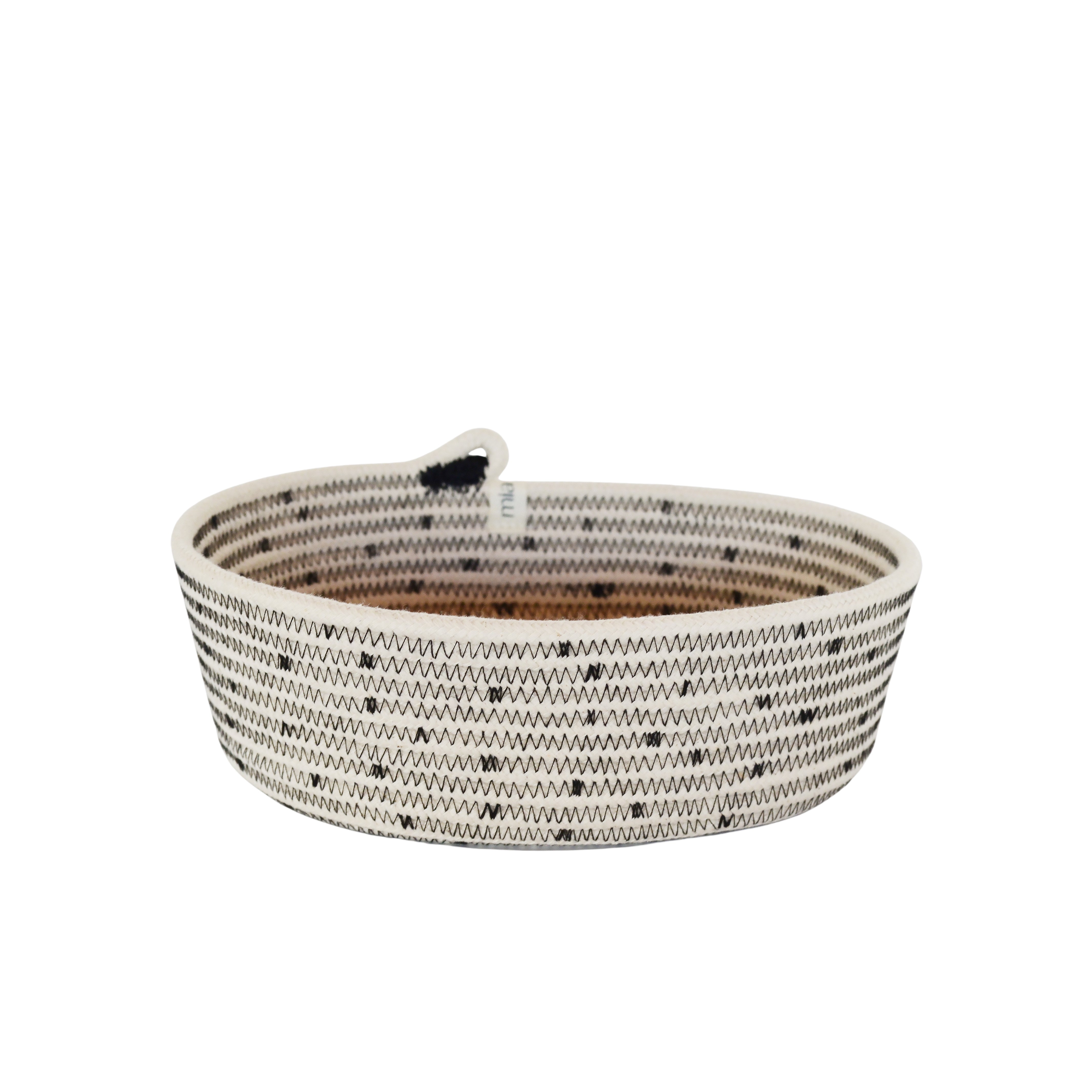 Cotton Woven Essentials Oval Basket (XS)