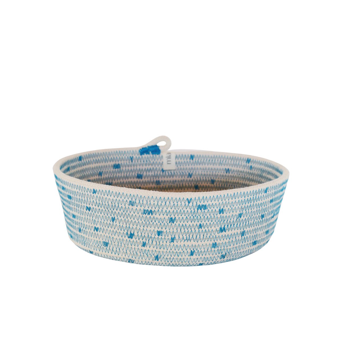 Cotton Woven Essentials Oval Basket (XS)