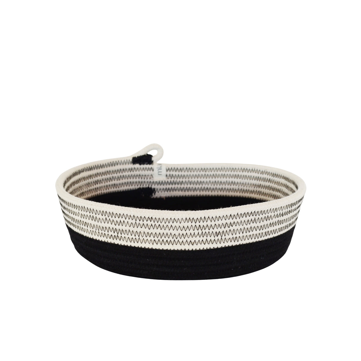 Cotton Woven Essentials Oval Basket (XS)