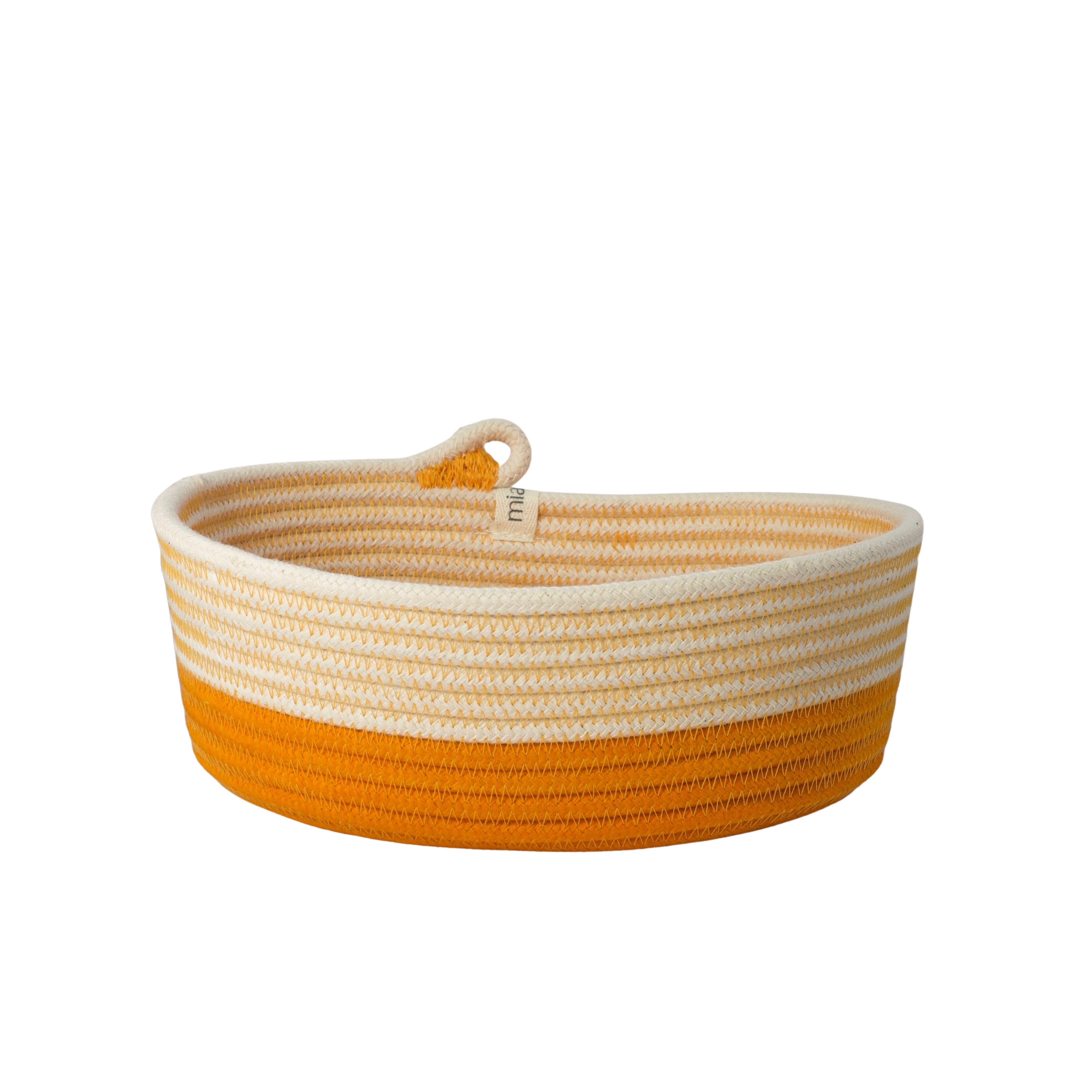 Cotton Woven Essentials Oval Basket (XS)