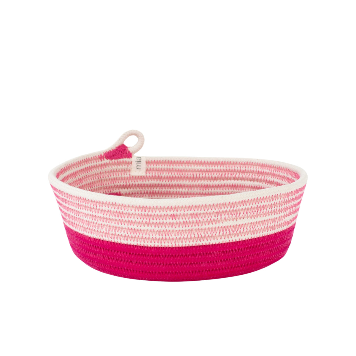 Cotton Woven Essentials Oval Basket (XS)