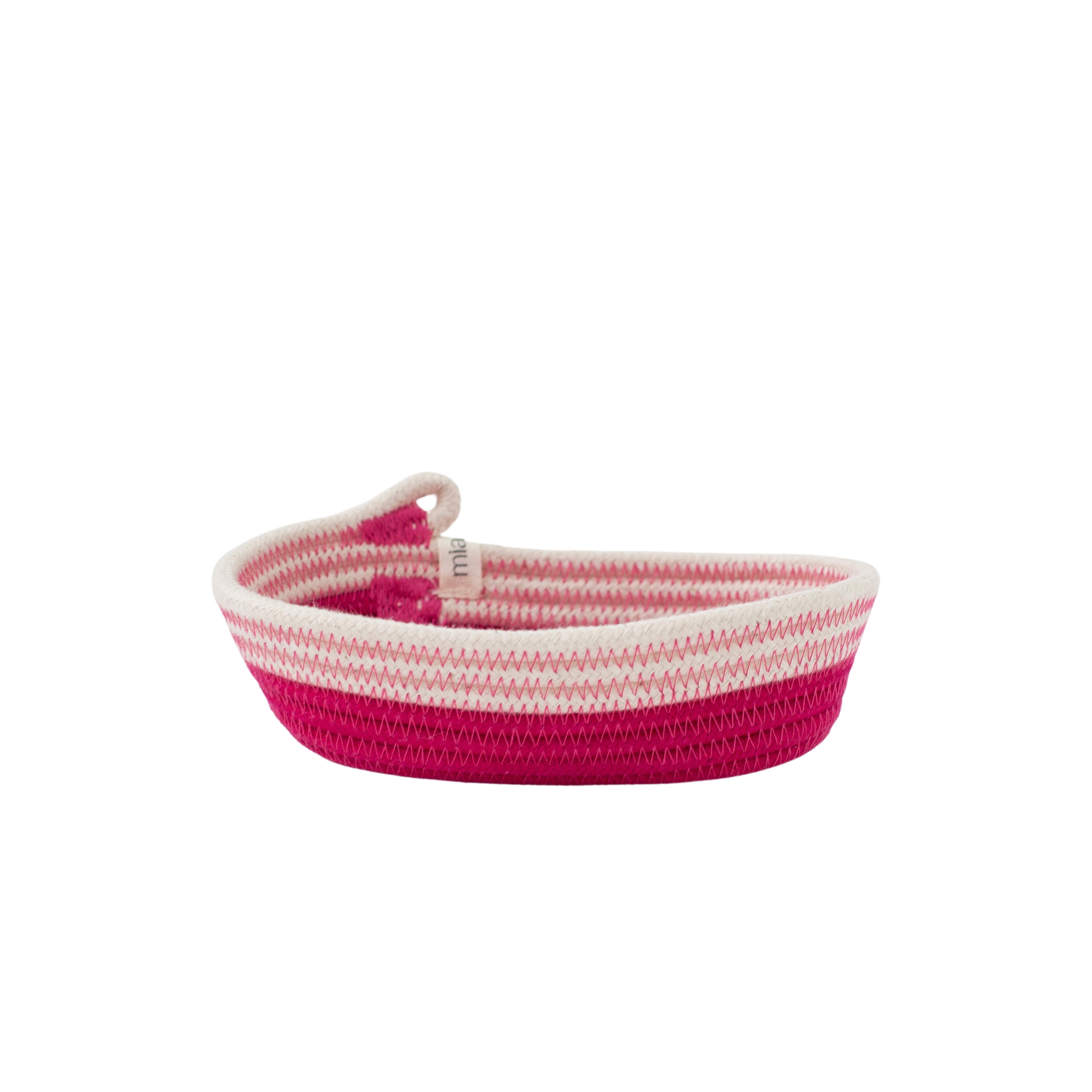 Cotton Woven Petite Oval Basket(XXS)