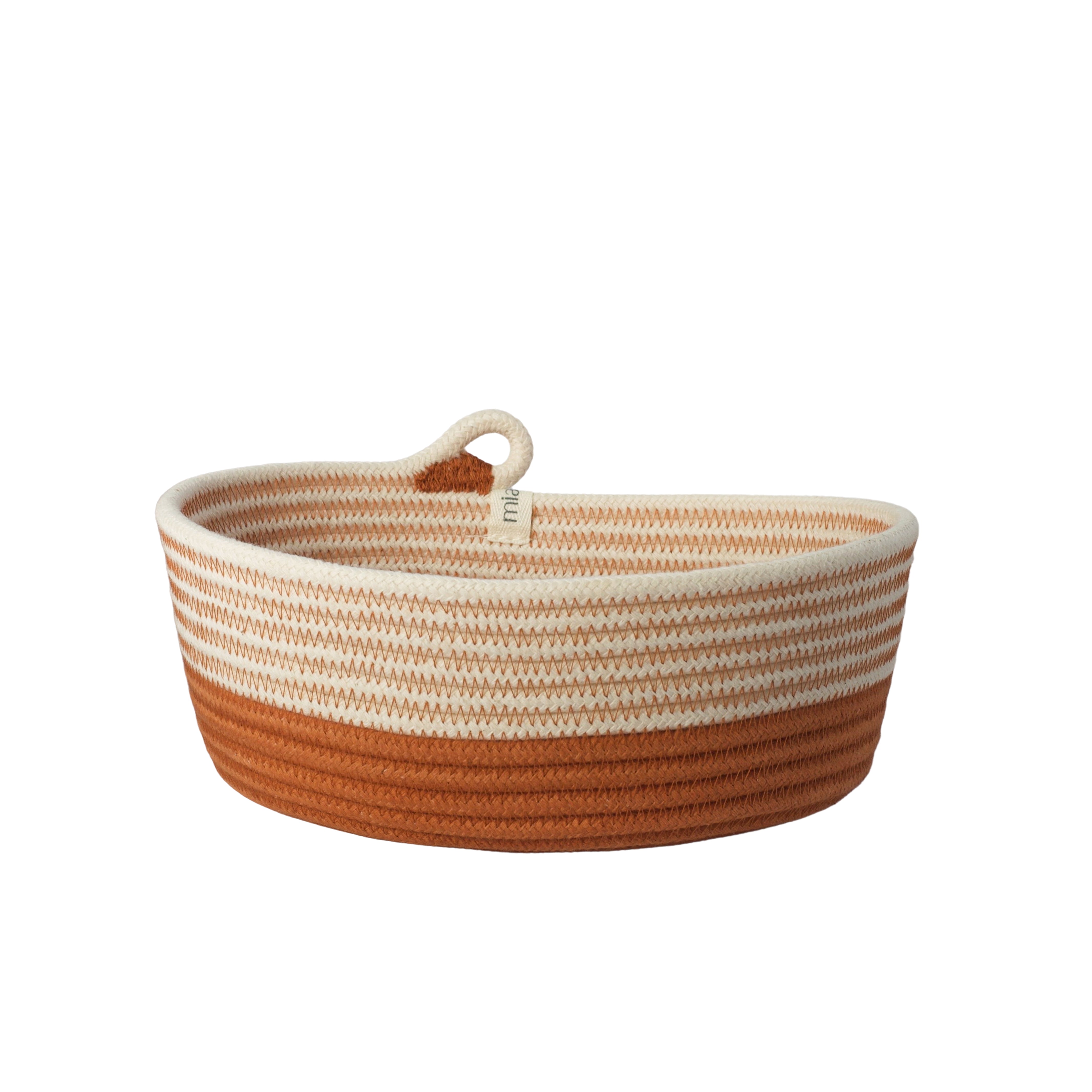 Cotton Woven Essentials Oval Basket (XS)