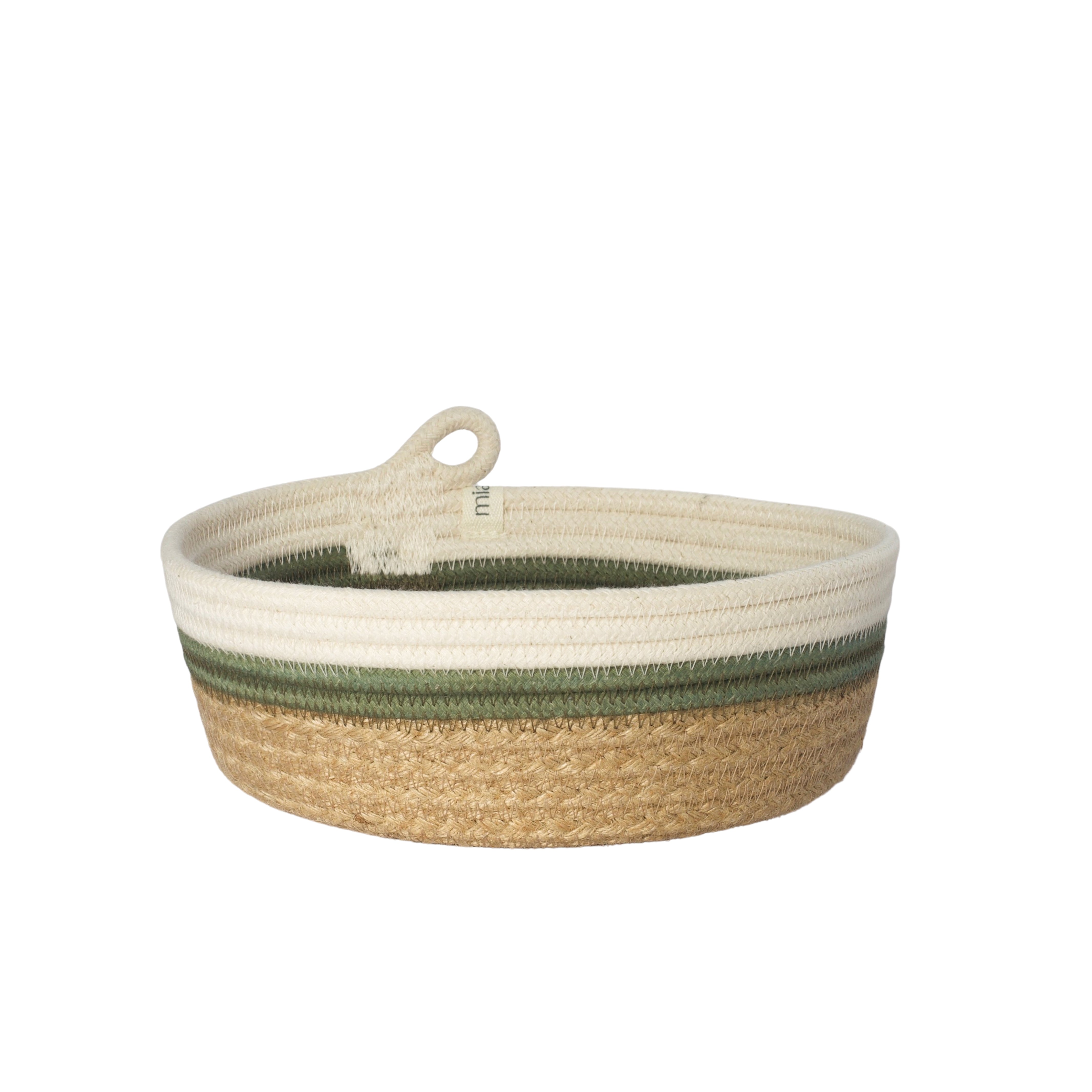 Cotton Woven Essentials Oval Basket (XS)