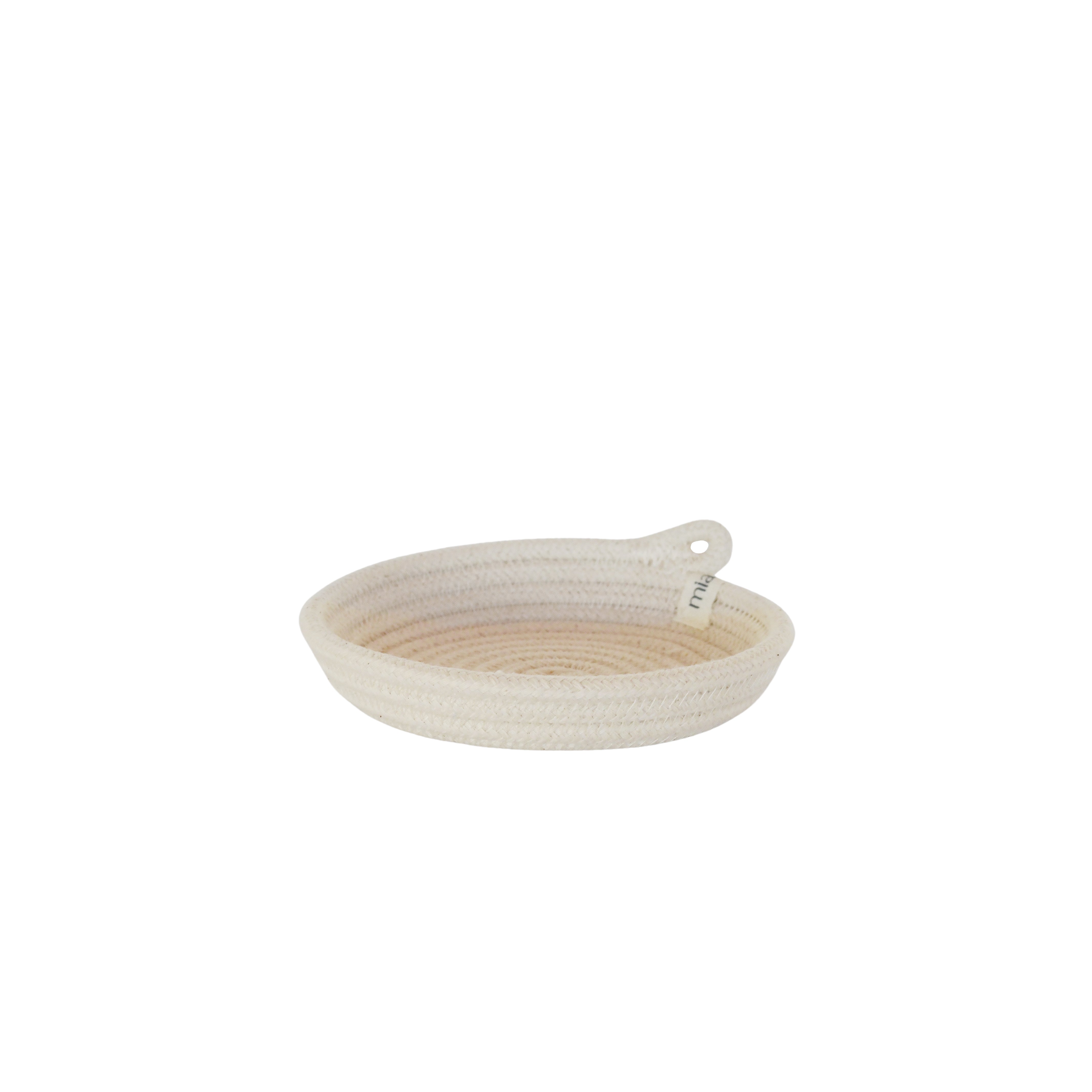 Cotton Woven Petite Trinket Tray (XS)