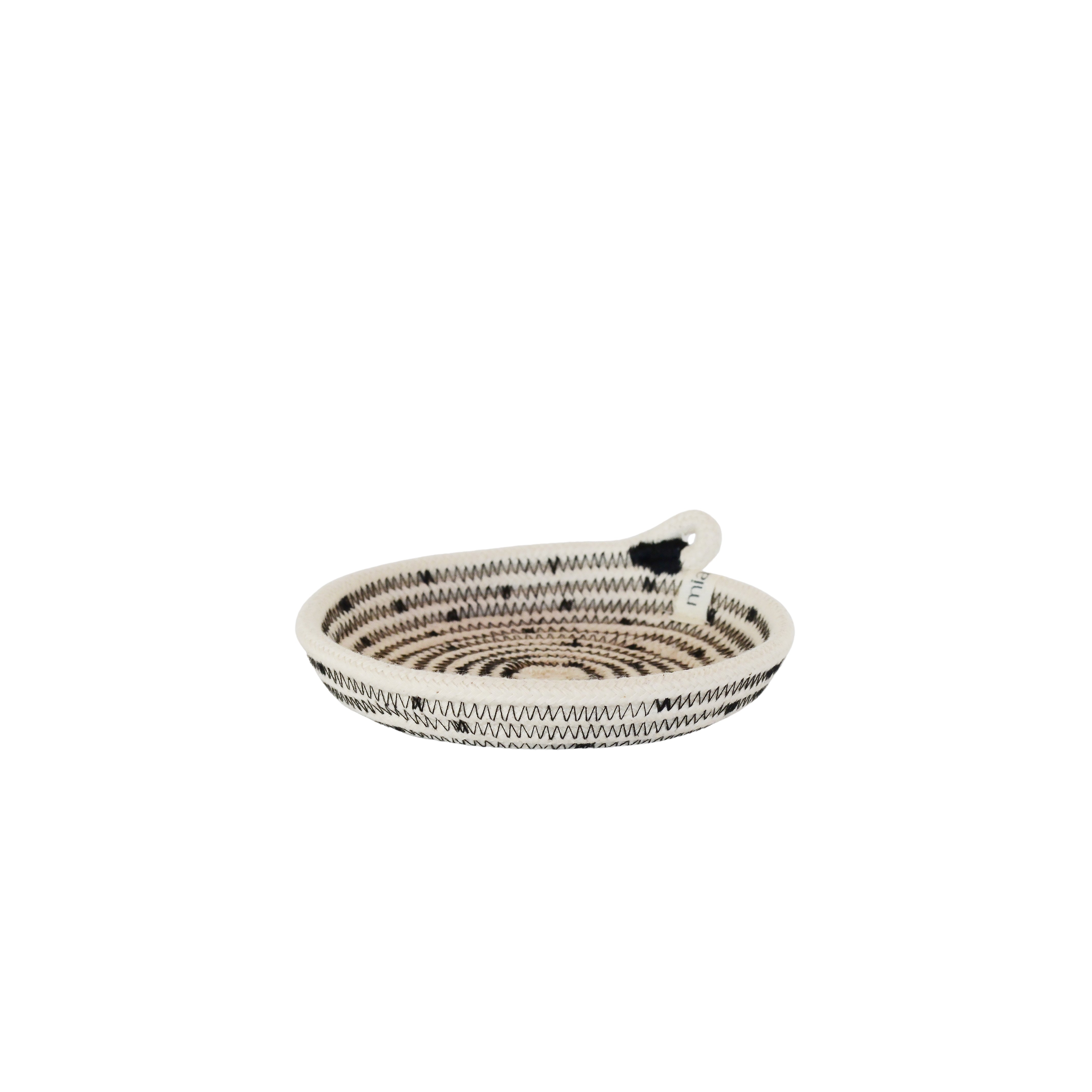 Cotton Woven Petite Trinket Tray (XS)