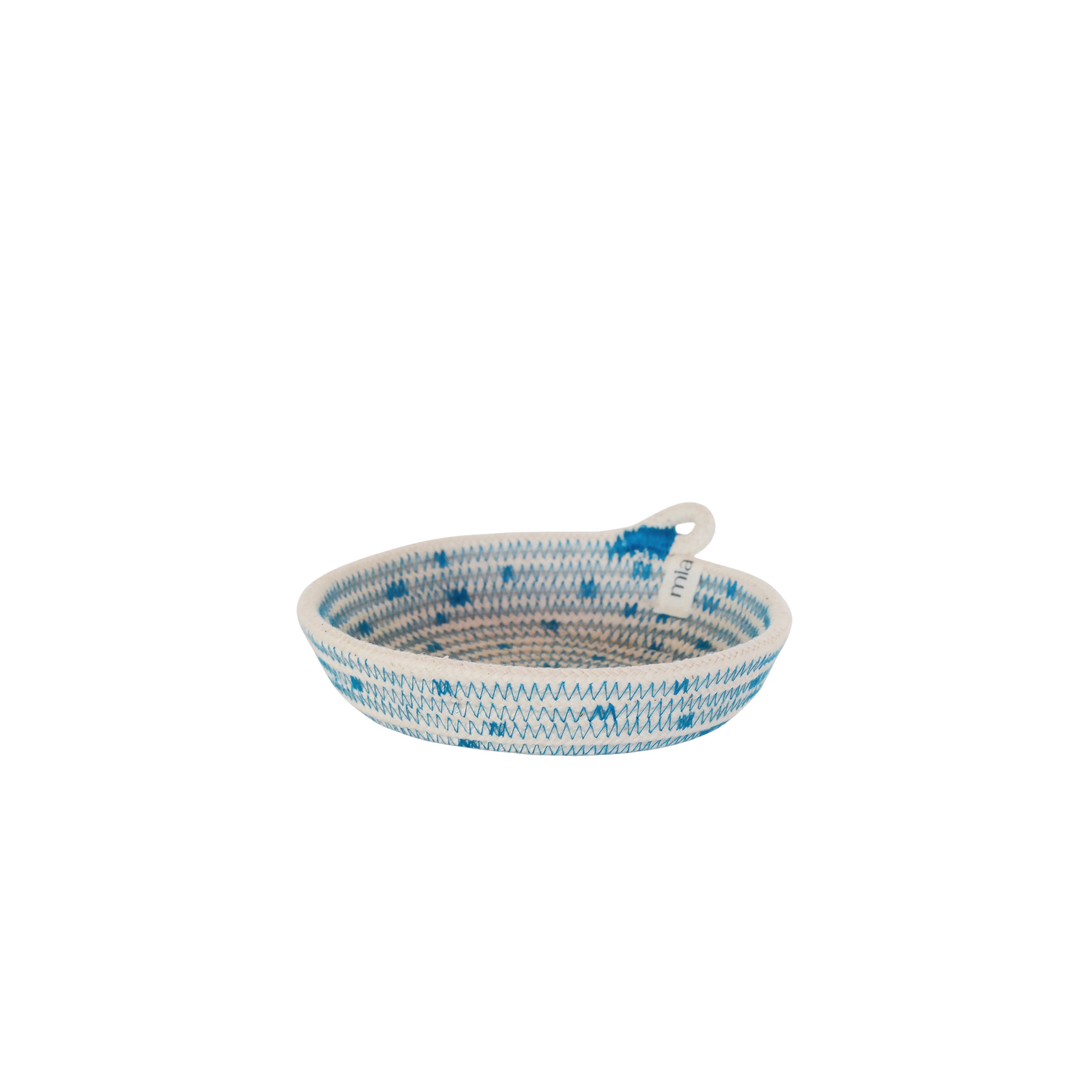 Cotton Woven Petite Trinket Tray (XS)