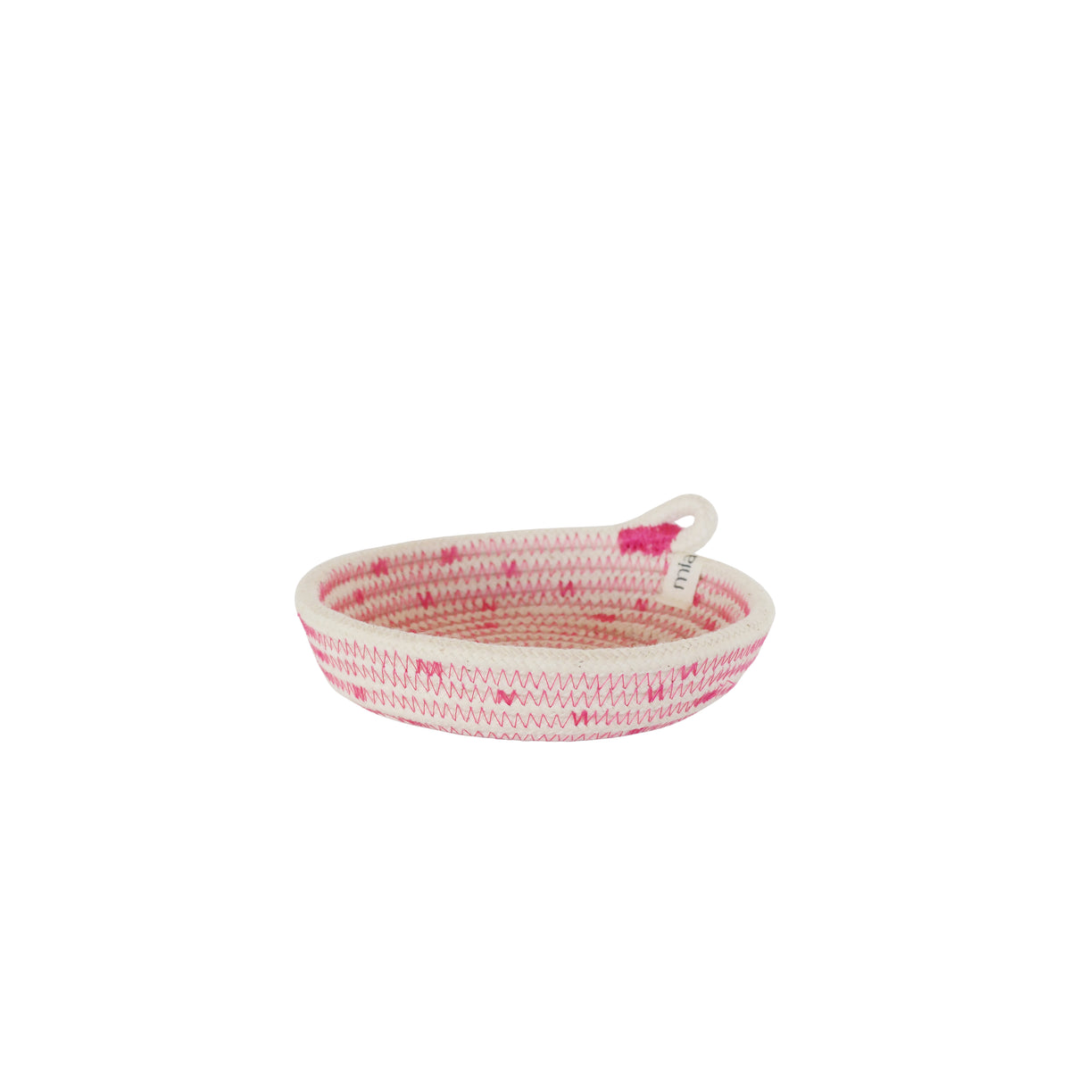 Cotton Woven Petite Trinket Tray (XS)