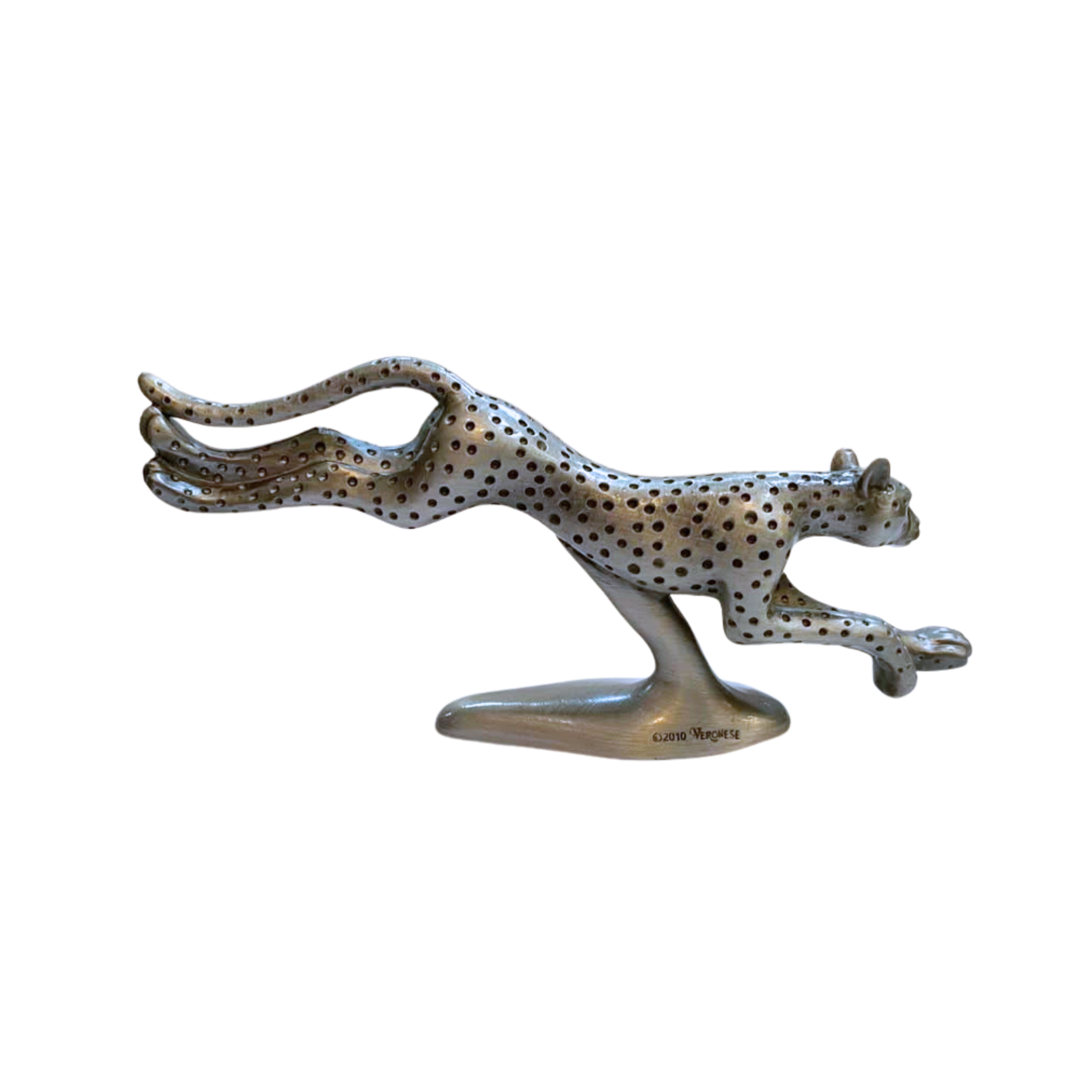 Pewter Cheetah Sculpture