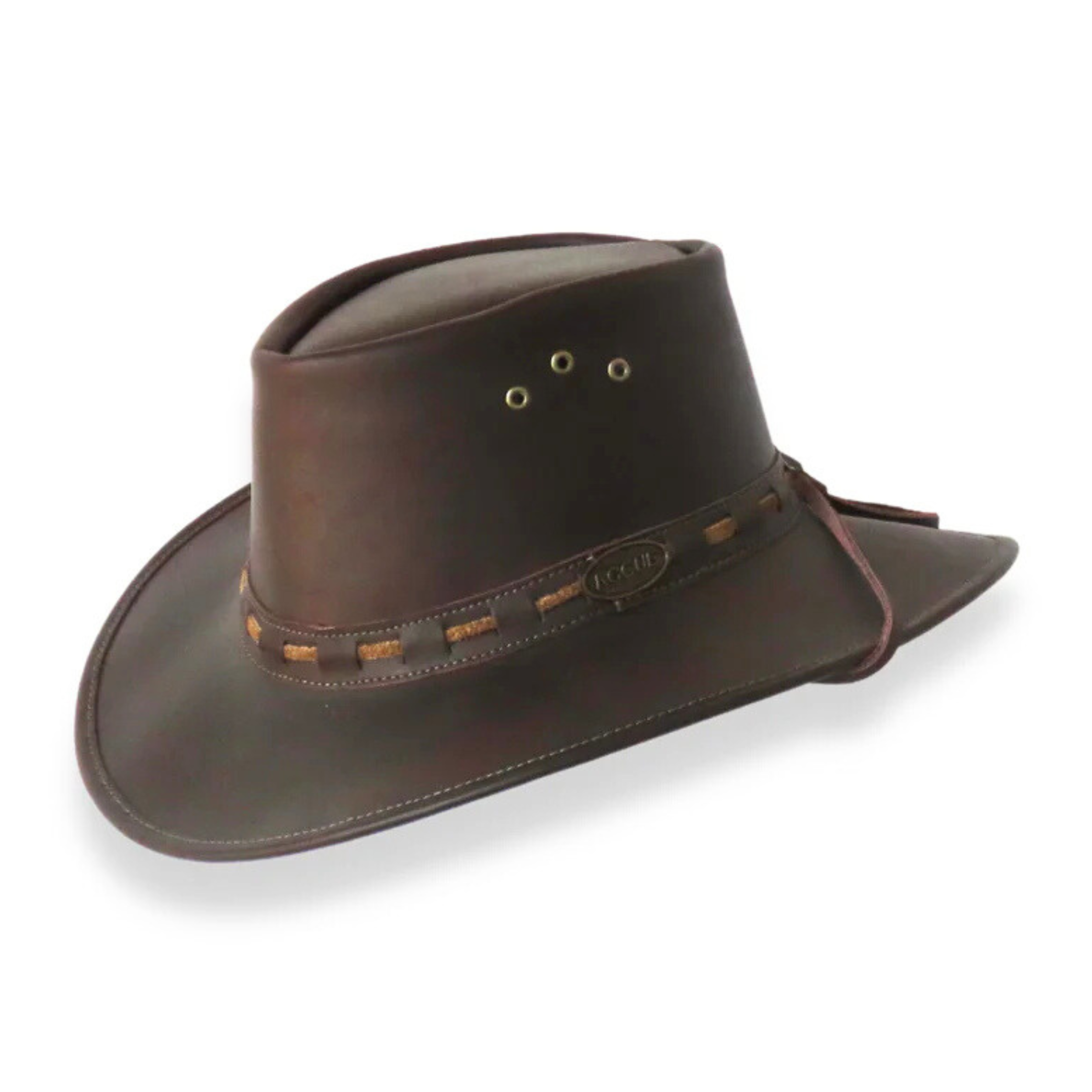 Rogue Oxblood Leather Explorer Hat