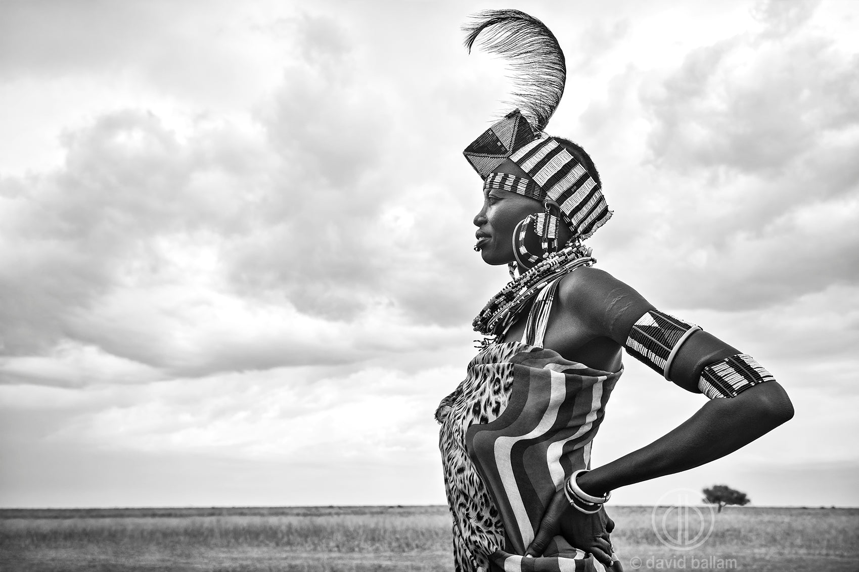 David Ballam Rolled Canvas Prints - South Sudan Collection (120cm x 180cm)