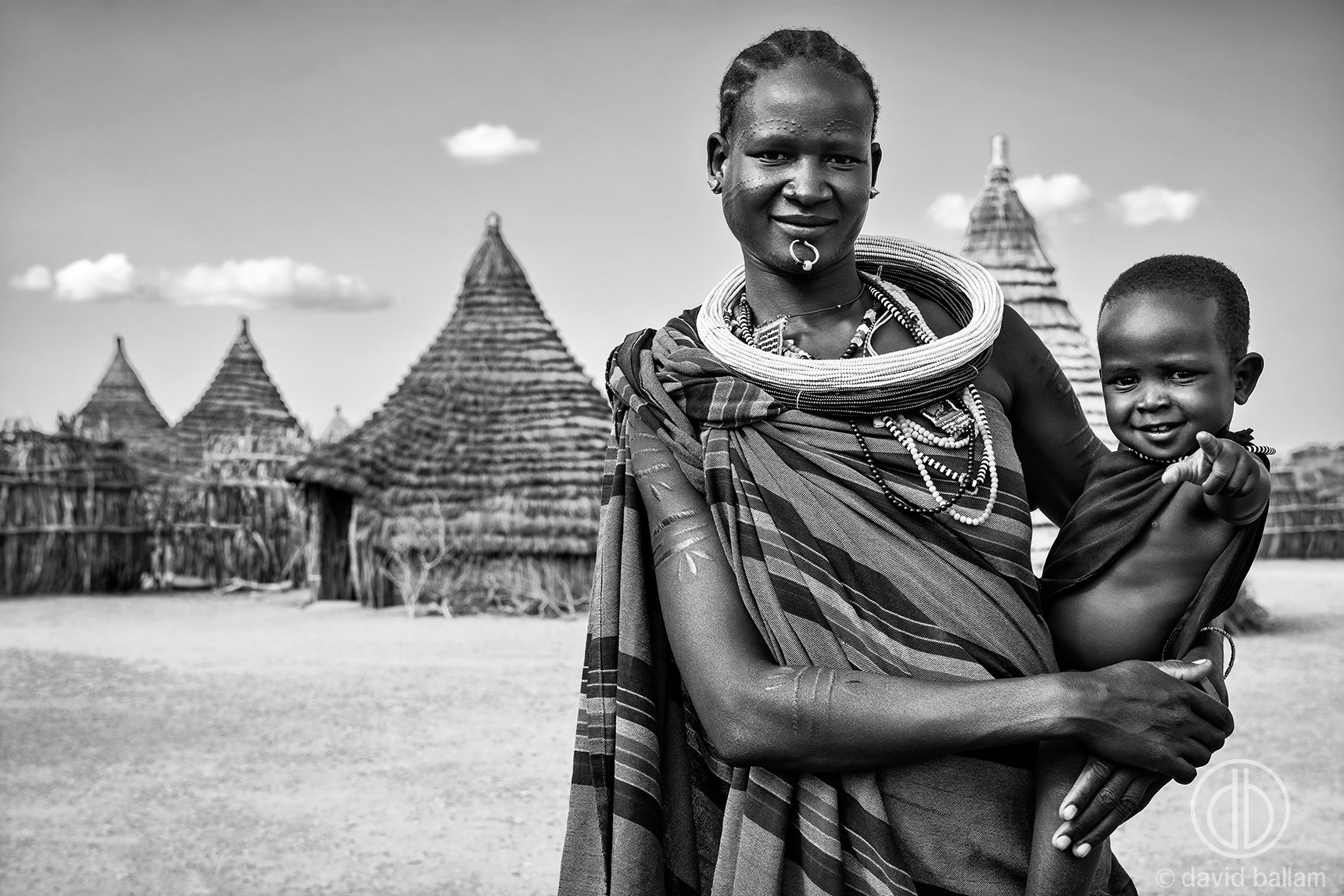 David Ballam Rolled Canvas Prints - South Sudan Collection (120cm x 180cm)