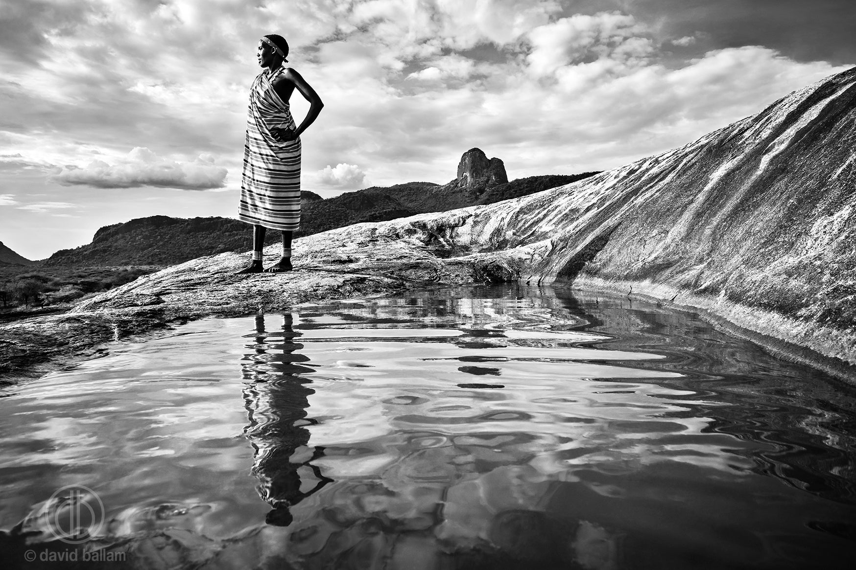 David Ballam Rolled Canvas Prints - South Sudan Collection (120cm x 180cm)