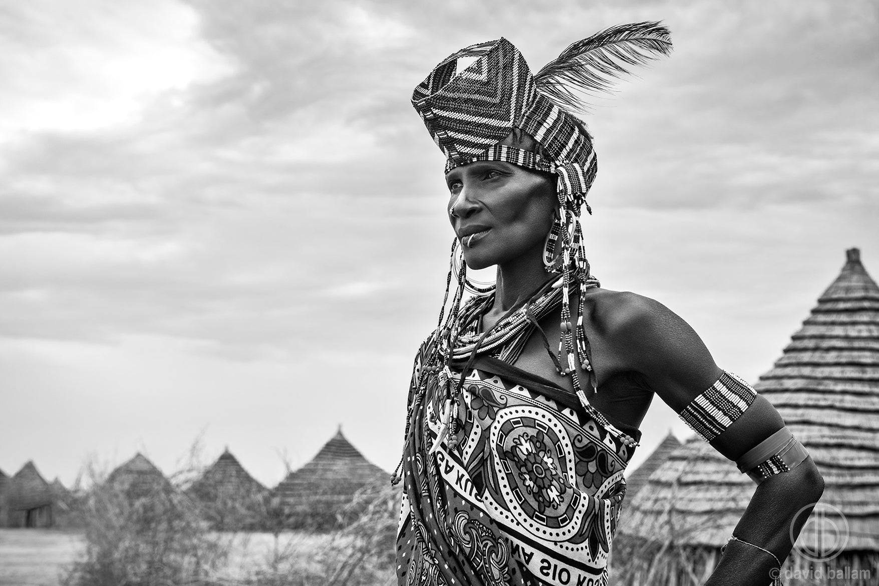 David Ballam Rolled Canvas Prints - South Sudan Collection (120cm x 180cm)