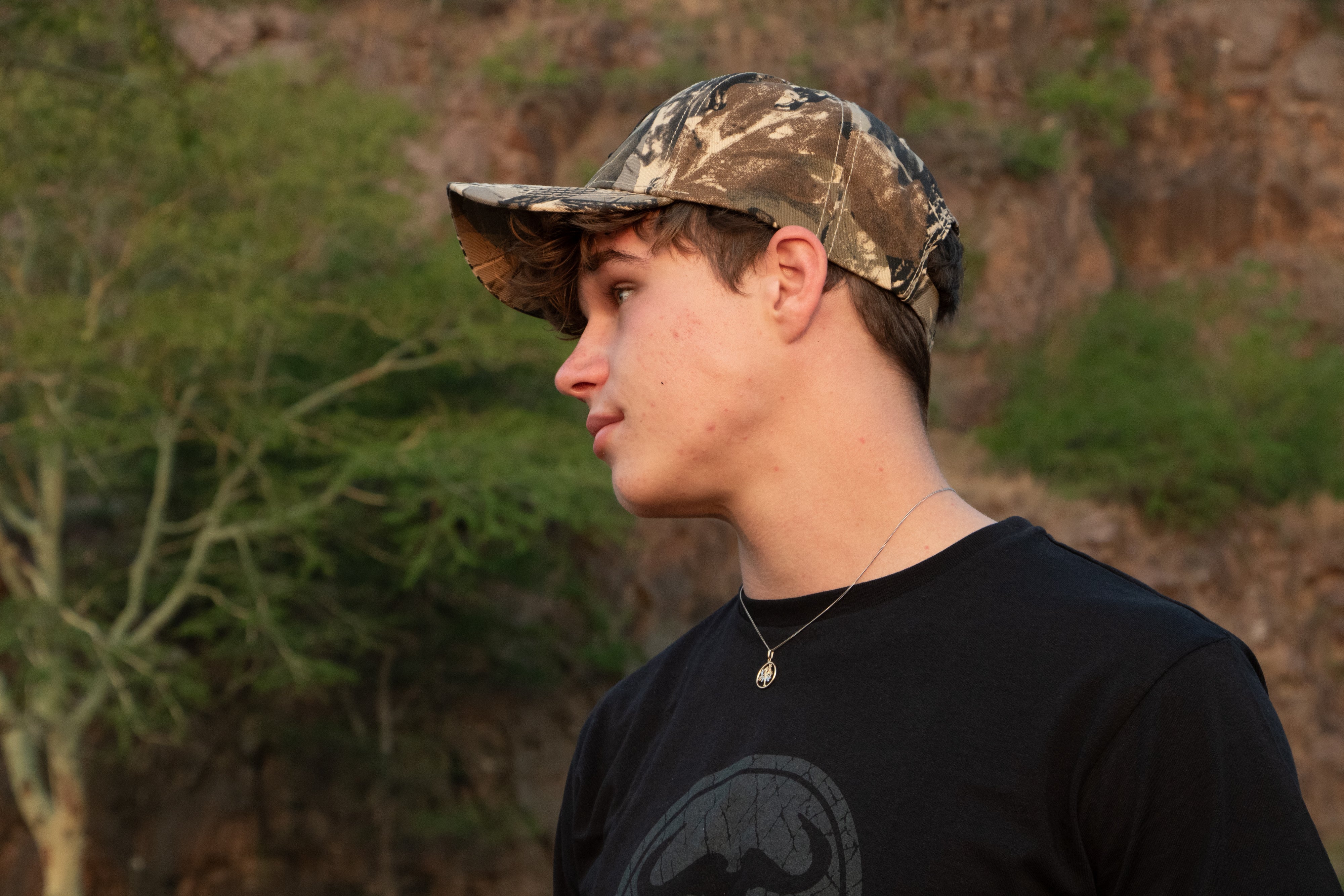 Camo Kudu Cap