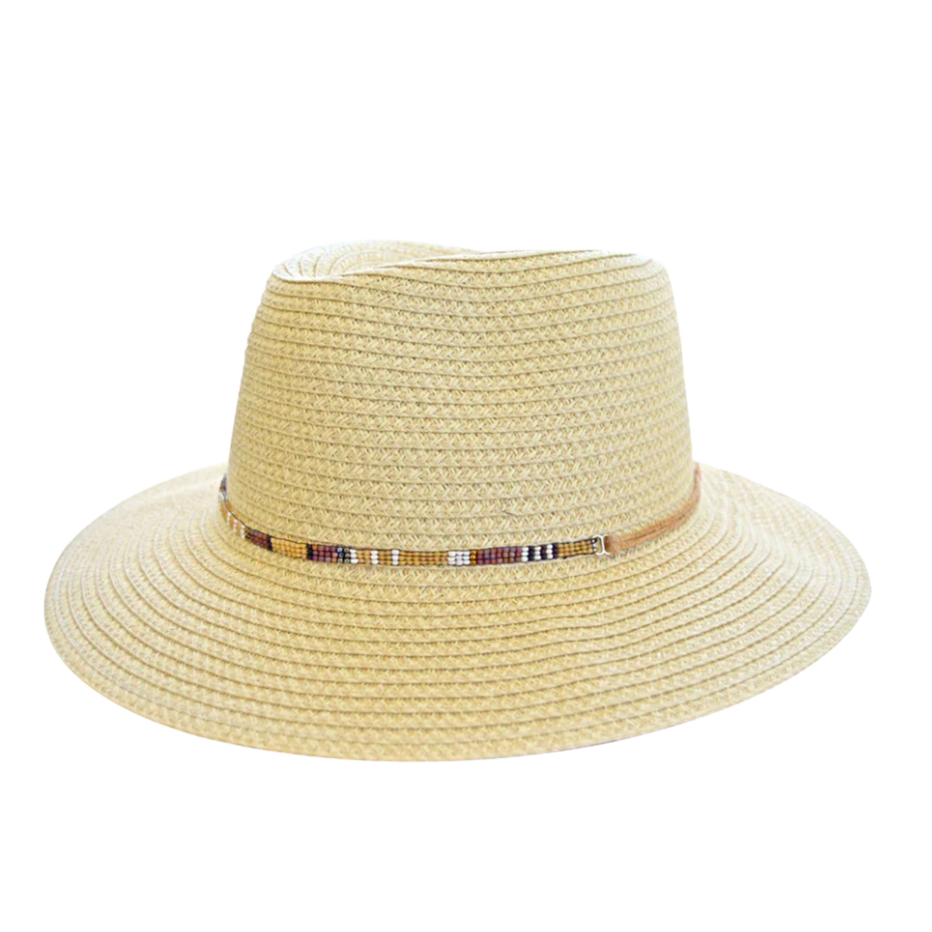 Shanga Bead Fedora Sunhat