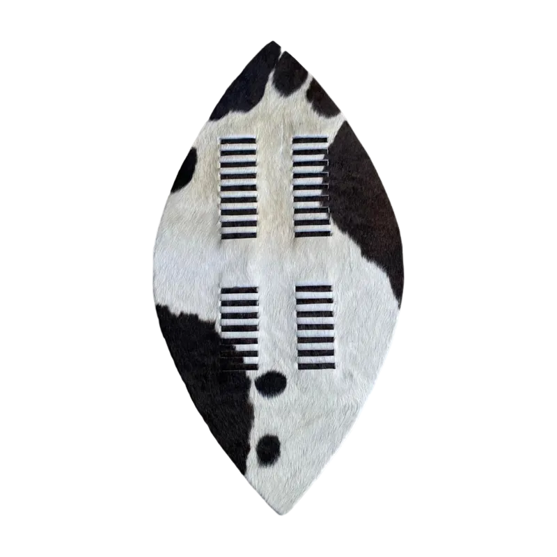 Zulu Shield Wood Backed Wall Hanging