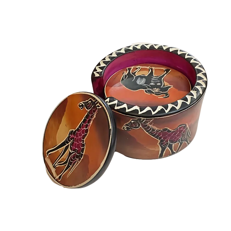 Medium Colourful Soapstone Coasters