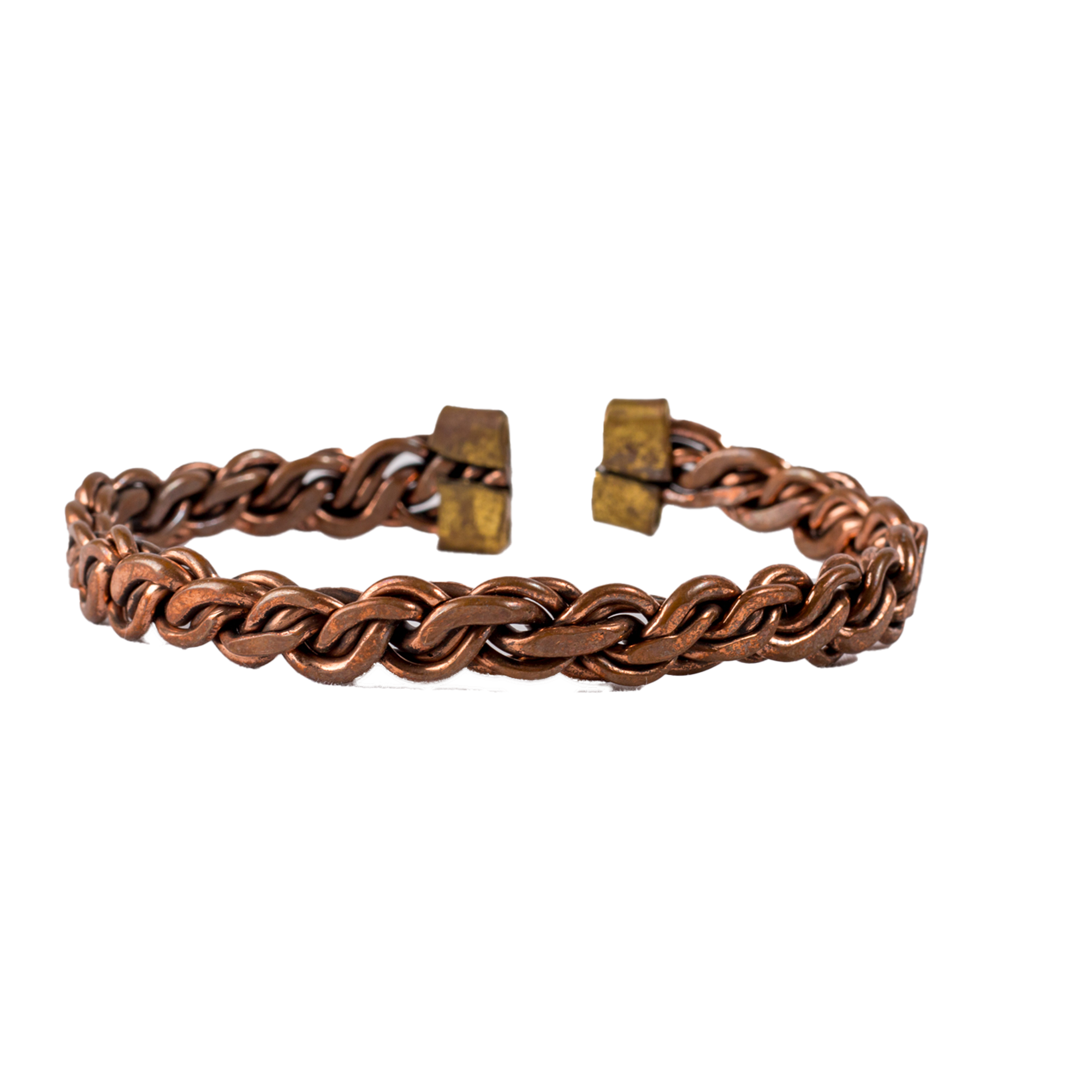 Twisted Copper Bangle