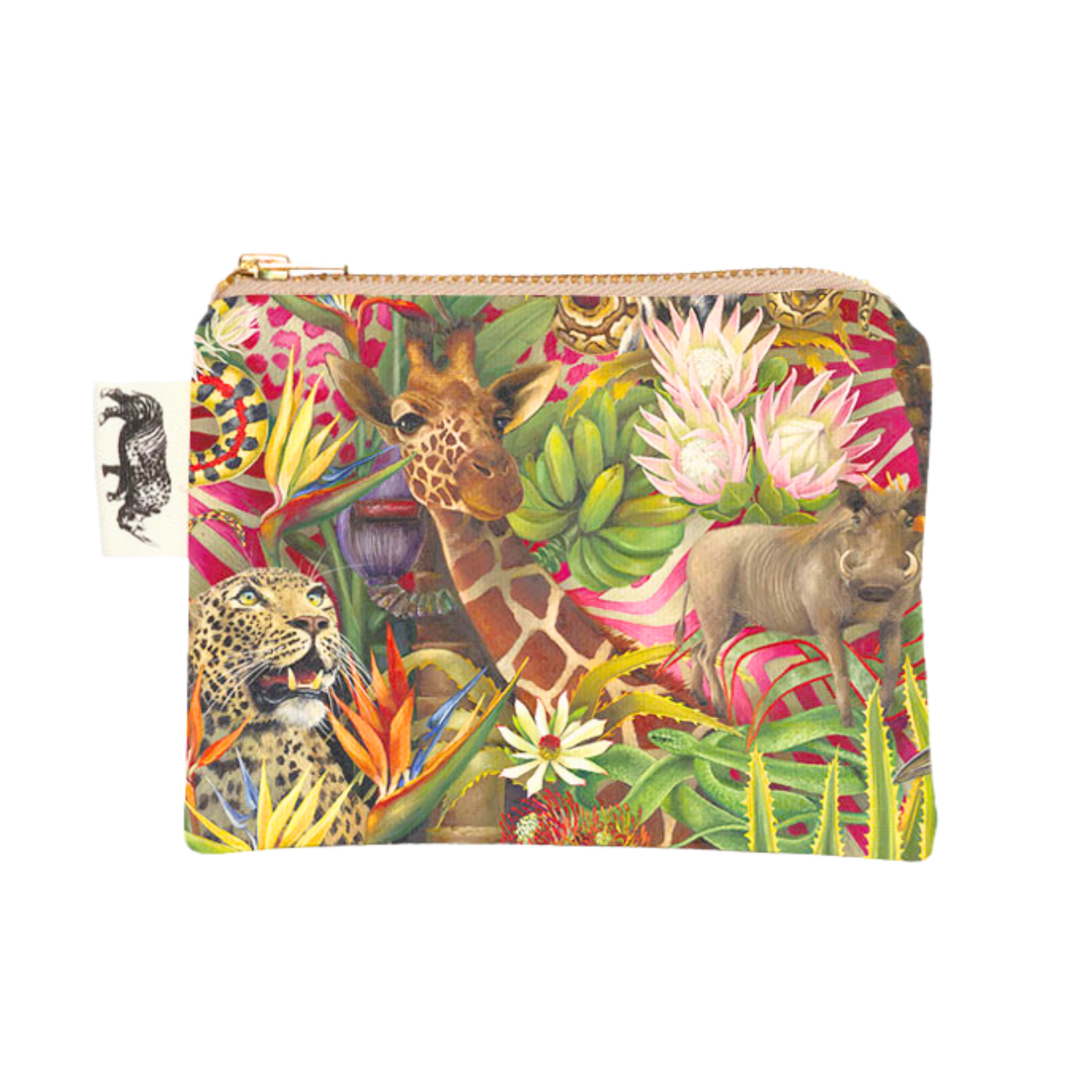 African Jungle Inspired Coin Purse