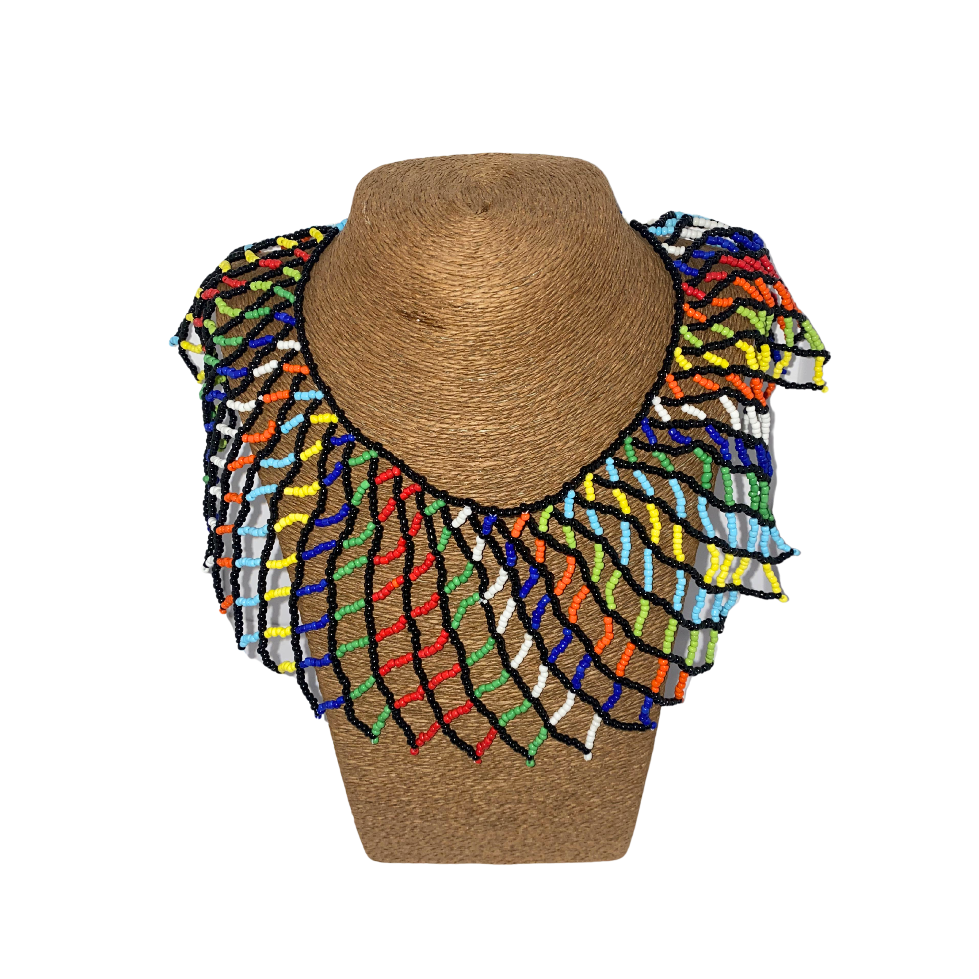 Hand Beaded Zulu Choker Necklace