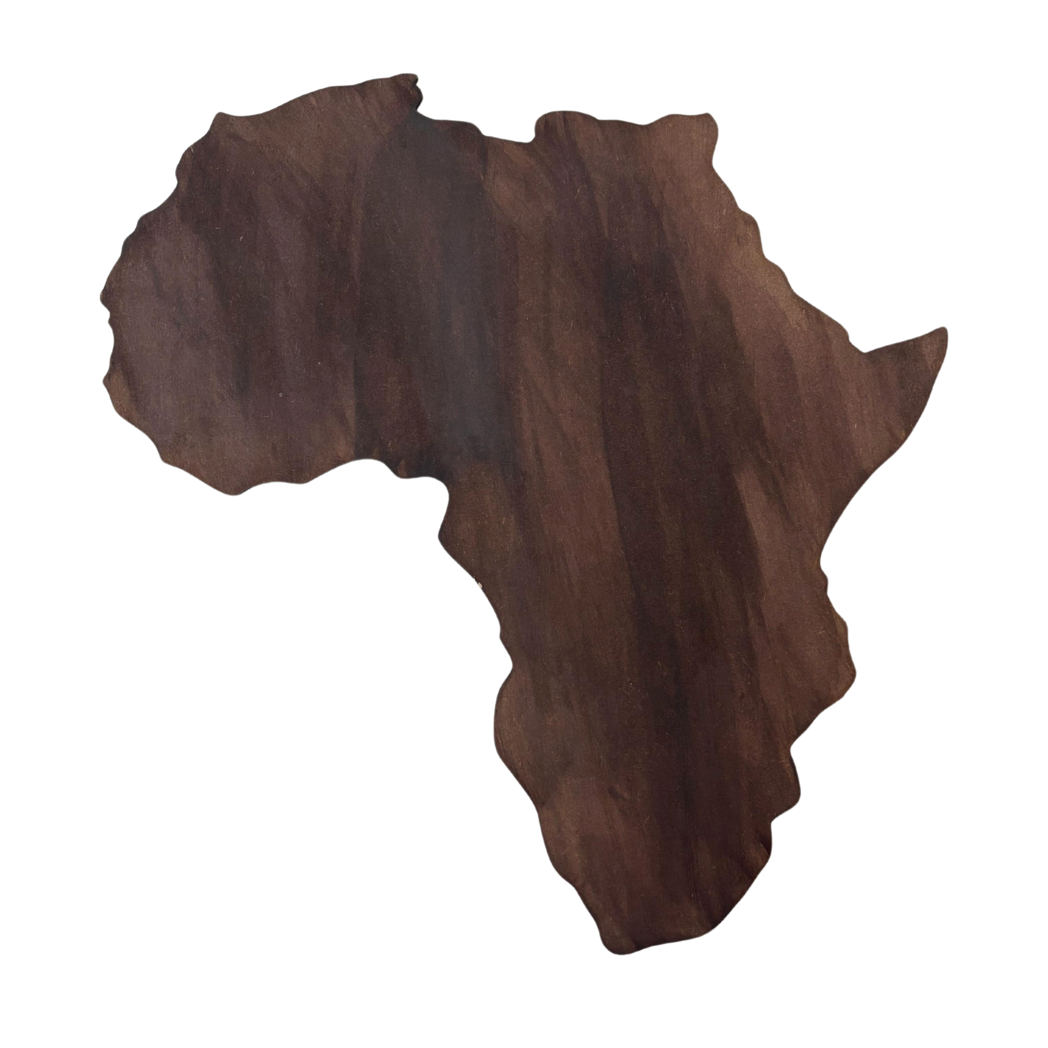 Wooden Laser Cut Africa Map