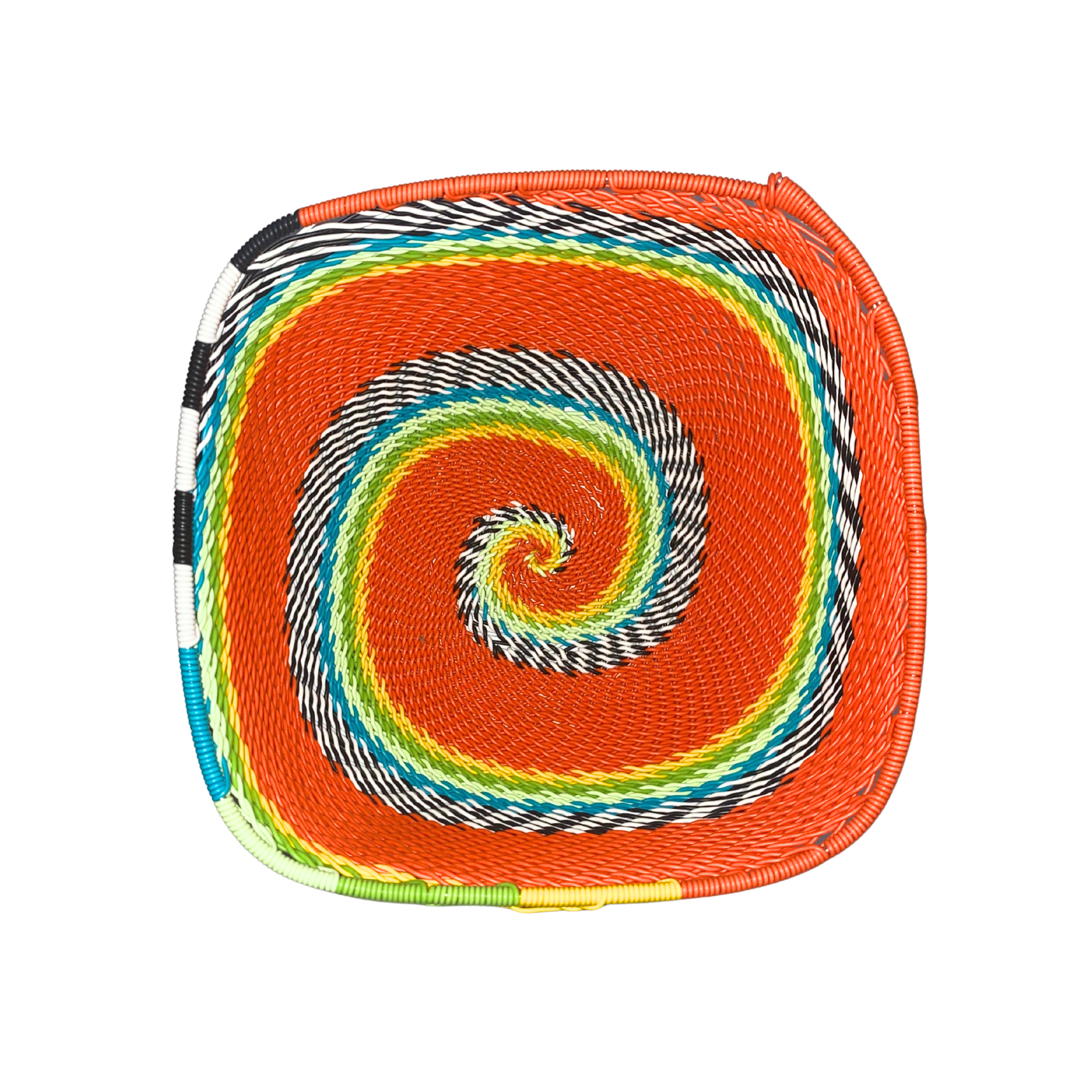 Zulu Telephone Wire Square Bowls (14cm)