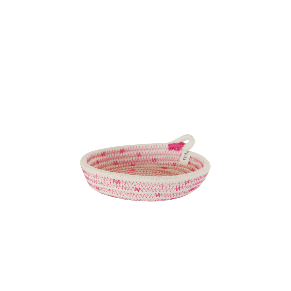 Cotton Woven Petite Trinket Tray (XS)