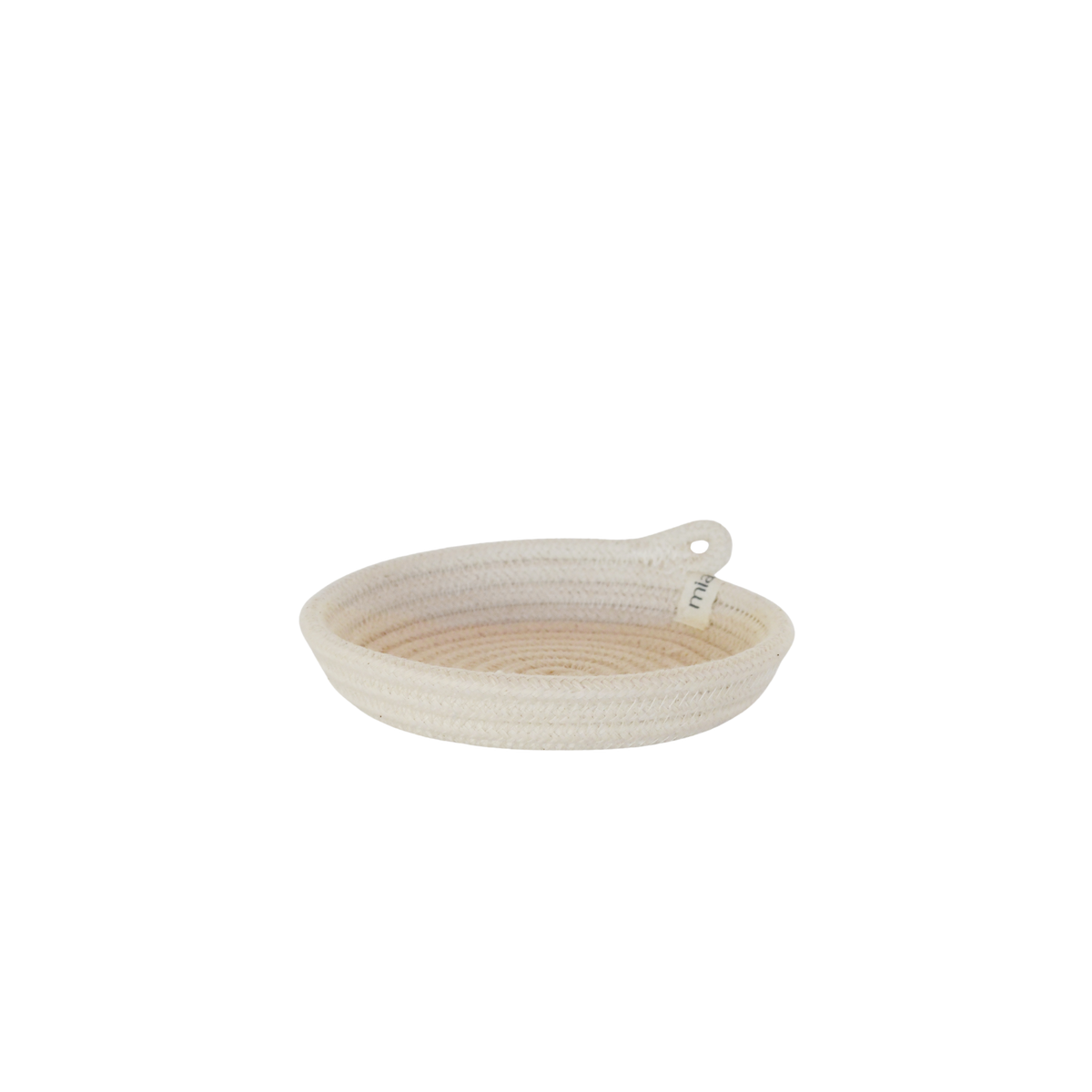 Cotton Woven Petite Trinket Tray (XS)