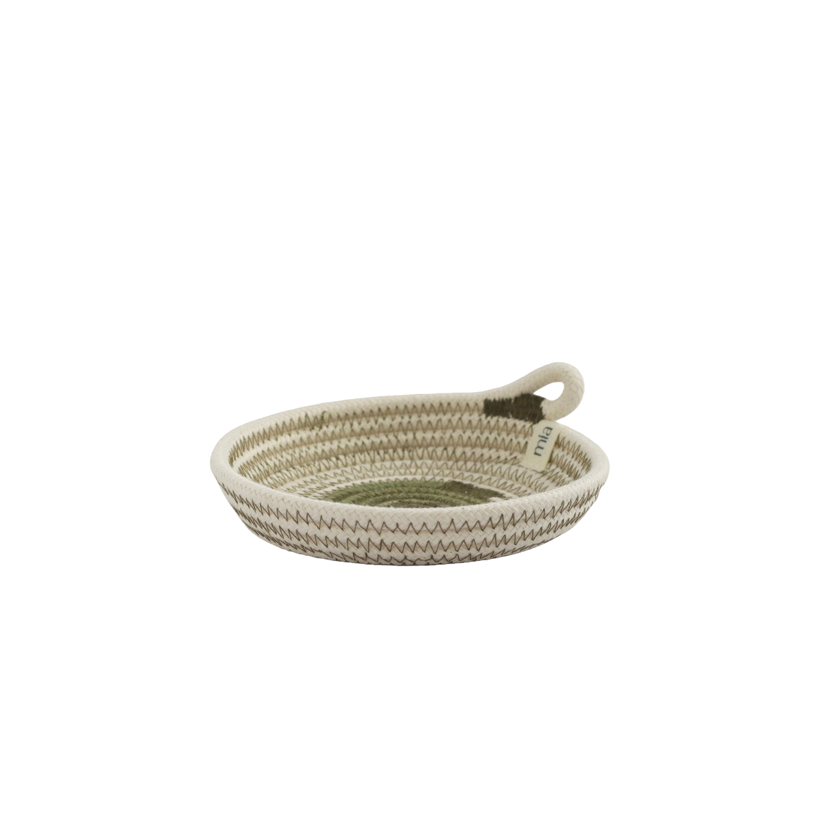 Cotton Woven Petite Trinket Tray (XS)