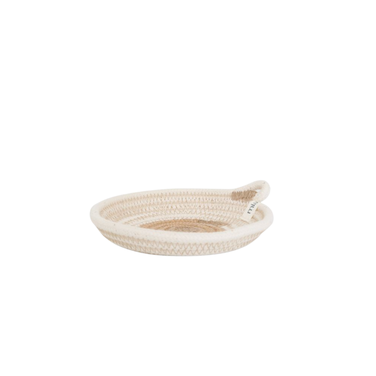 Cotton Woven Petite Trinket Tray (XS)